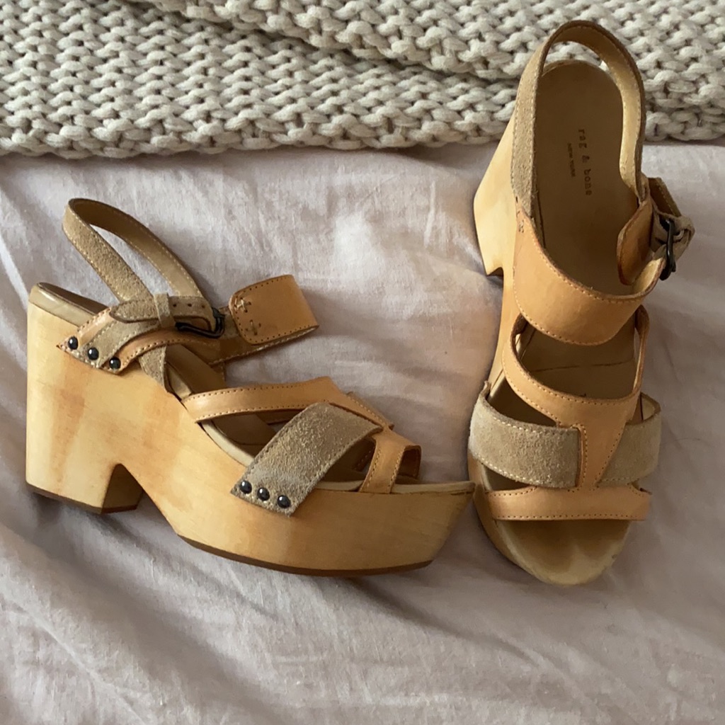 Rag & Bone Heeled Clogs
